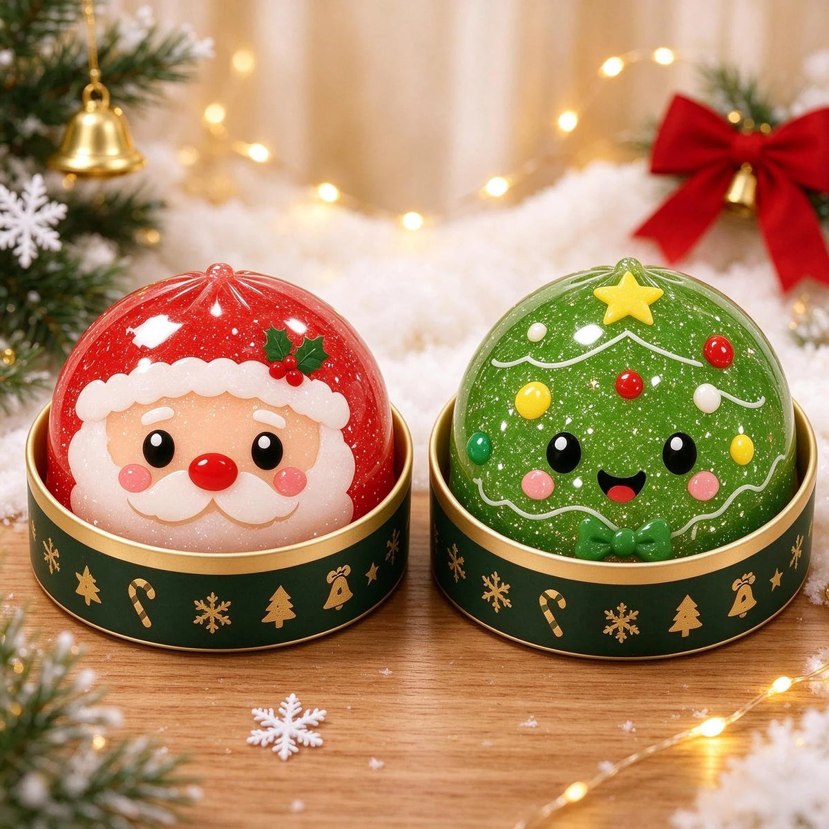 Christmas Dumpling Squishies – Cute Holiday Mystery Box