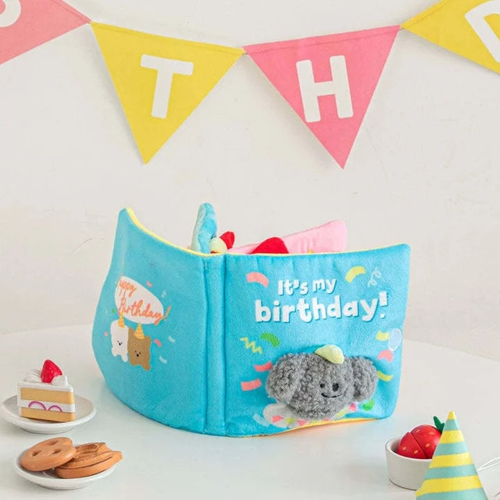 Birthday Snuffle Book for Dogs - Interactive Treat Puzzle Toy