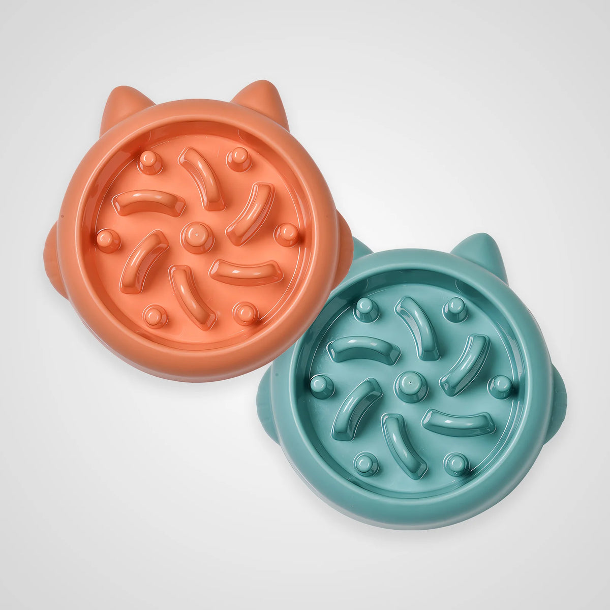 Slow Feeder Dog & Cat Bowl - Interactive Puzzle Feeding Bowl