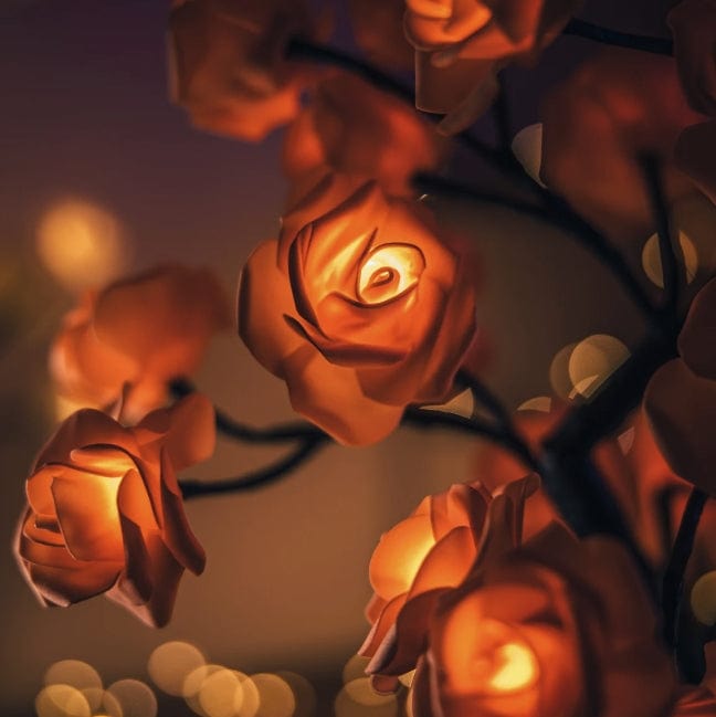 LED Rose Tree Light - Romantic Floral Home Decor