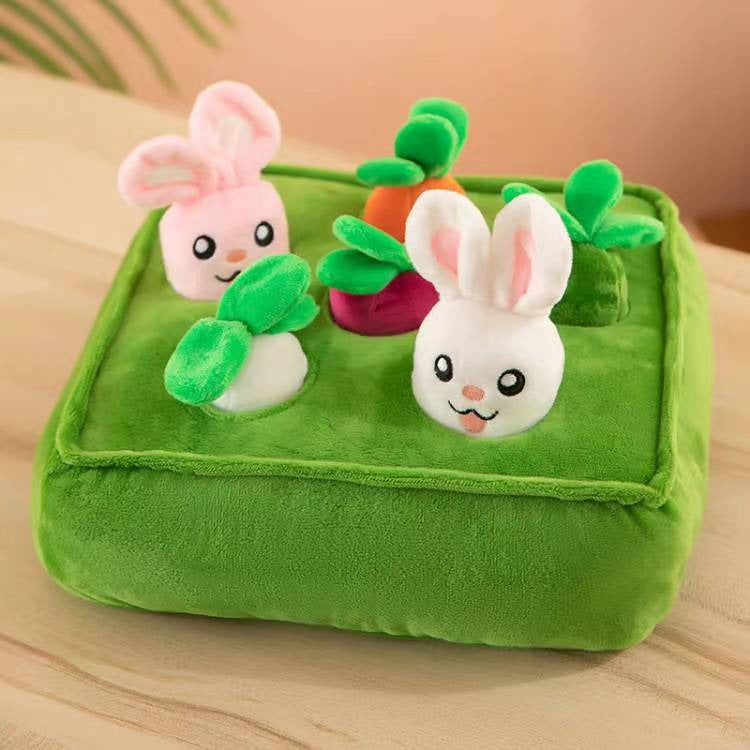 Carrot Farm Snuffle Dog Toy - Interactive Treat Puzzle