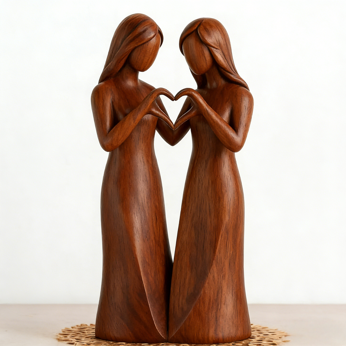 Sisters Bond Sculpture - Heartfelt Friendship Gift