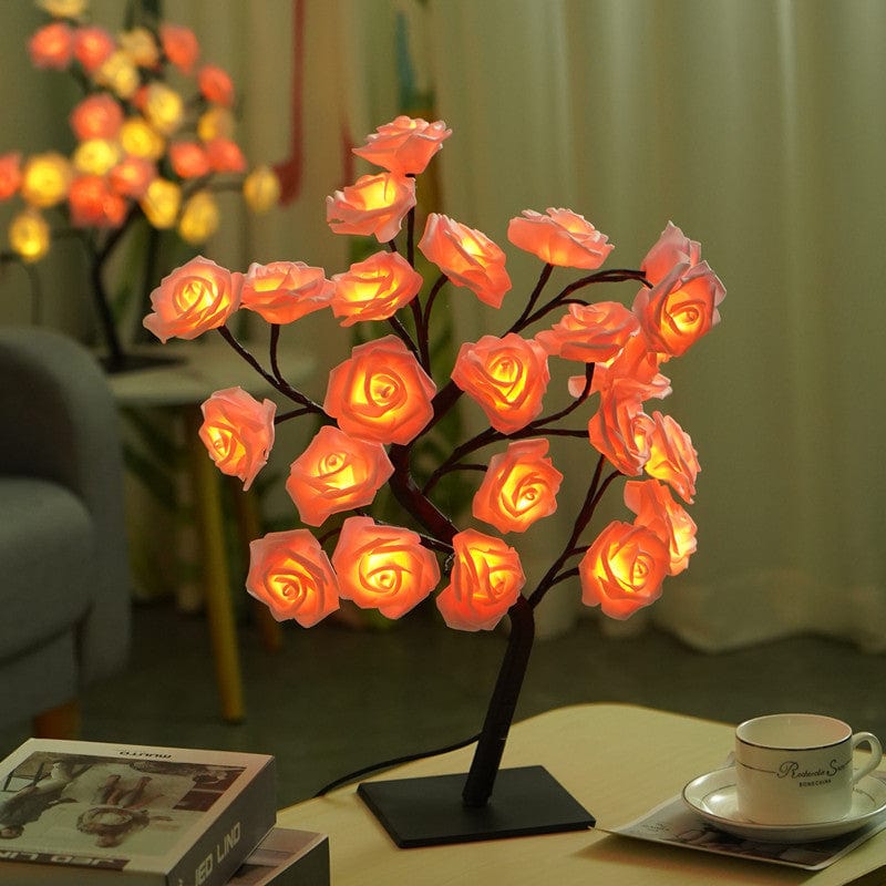 LED Rose Tree Light - Romantic Floral Home Decor