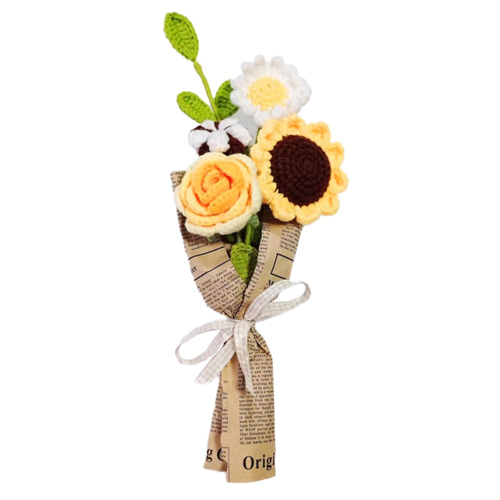Handmade Crochet Flower Bouquet - Forever Lasting Gift
