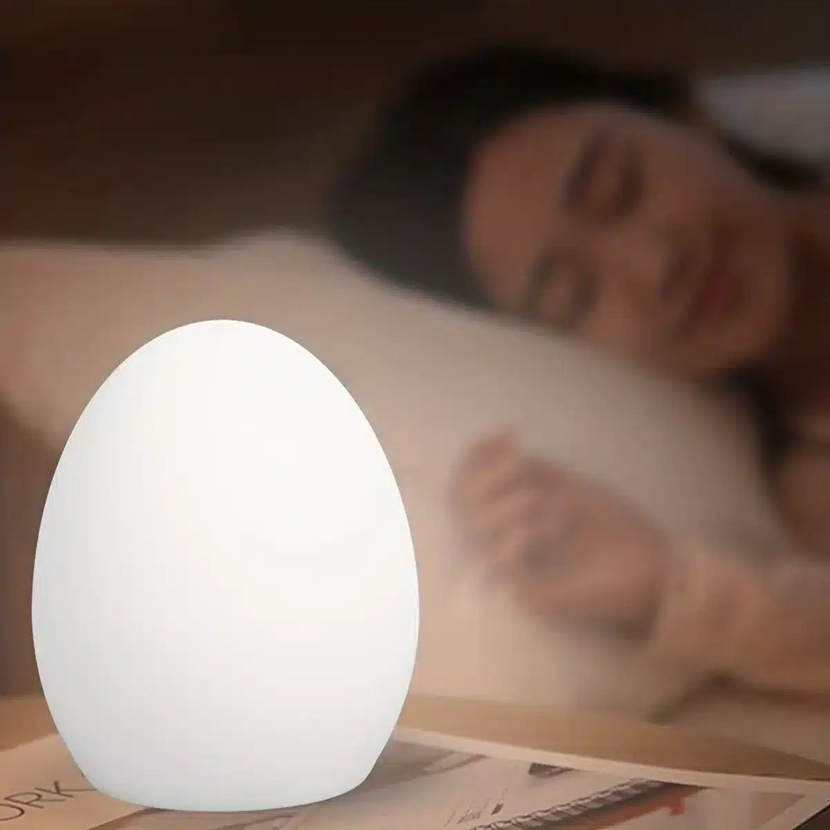 Egg LED Night Light - 16 Color Changing Mood Lamp