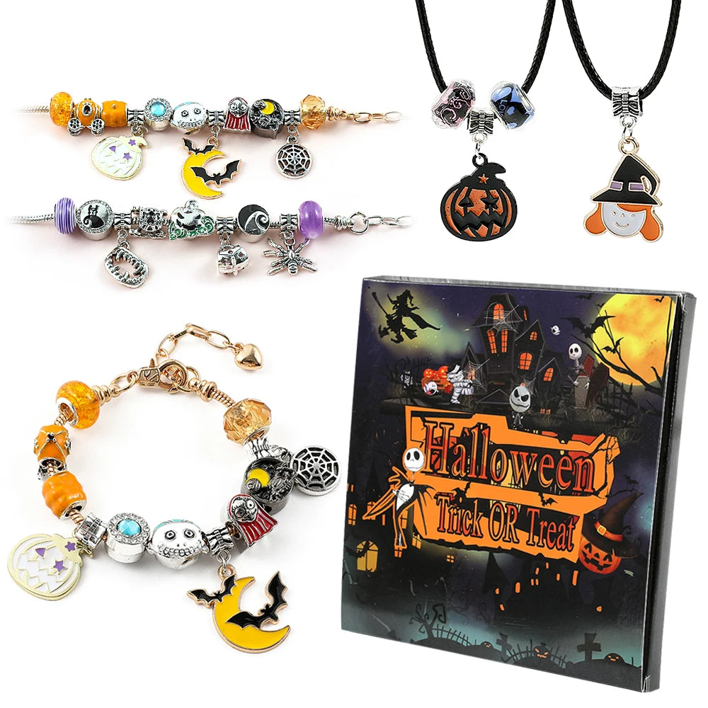 Halloween Charm Advent Calendar - DIY Jewelry Countdown Gift