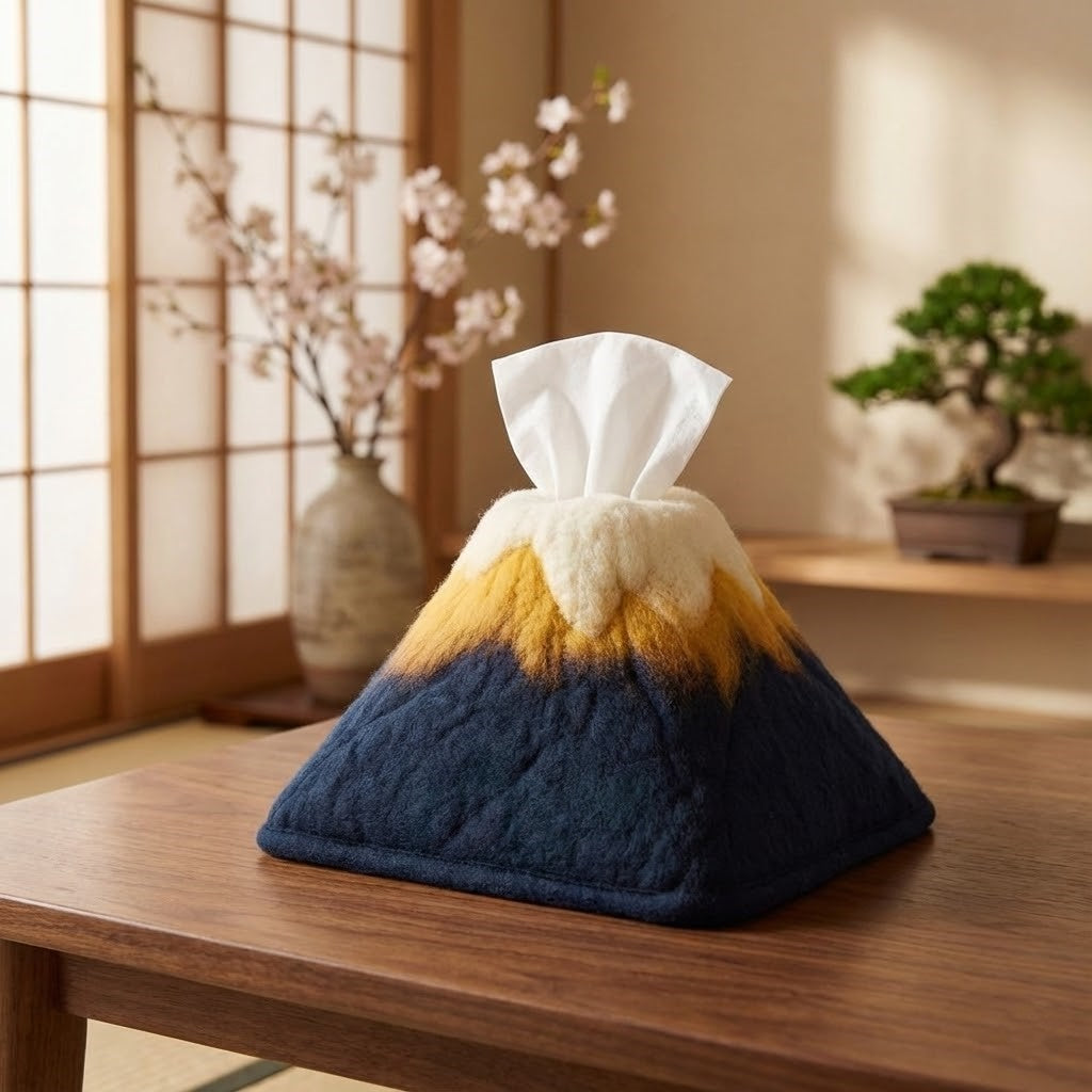 Volcanic Mountain Tissue Box - Creative Home Decor